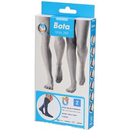 Relax 280 Mi-Bas Coton AD +P Bleu Taille 2