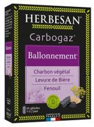 Carbogaz 45 Gélules - Boîte 45 gélules