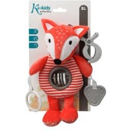 Hochet de renard des enfants 27Cm