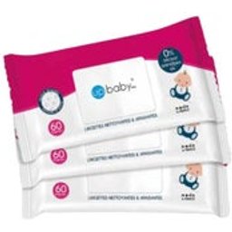 Pack Lingettes Bébé 3x56uts