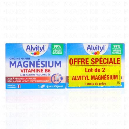 Stress & Sommeil - Magnesium Vitamine B6 Lot de 2