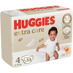 Extra Care Couches Taille 4 8-16kg 33uts