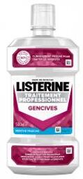 Bain de Bouche Traitement Professionnel Gencives Goût Menthe Fraîche 500 ml - Flacon 500 ml