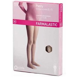 Collants Pour Femmes Enceintes (E-T) Compression Normale Beige TL