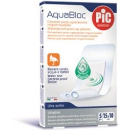 Pic Aquabloc Post Op Op Antibactérien Pansement stérile 15 X 10 Cm