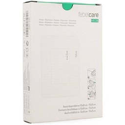 Febelcare® Med6 Pansements adhésifs stériles 7 x 5 cm