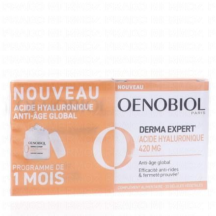 Derma expert - Acide hyaluronique 420mg x60 capsules