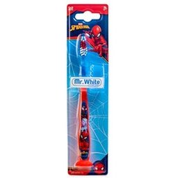Mr. White Pack Marvel Spiderman Brosse à Dents Avec Cap 2uts