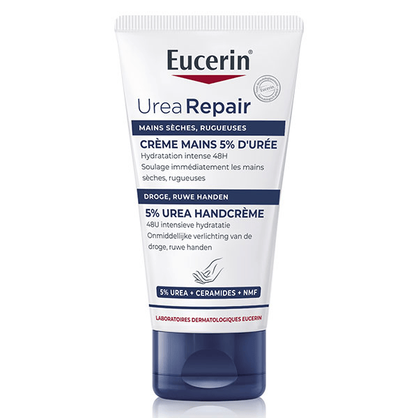 UreaRepair Plus Crème Mains 5% d'Urée Peau Sèche 75ml