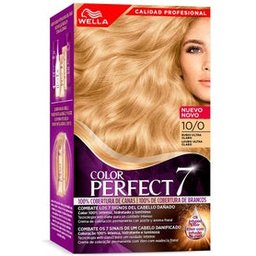 Color Perfect 7 Kit 100% Cobertura de Canas 10/0 Rubio Ultra Claro