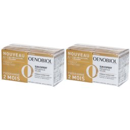 Oenobiol DUO SUN Expert Préparateur solaire Complément alimentaire - Lot de 2 x 30 capsules