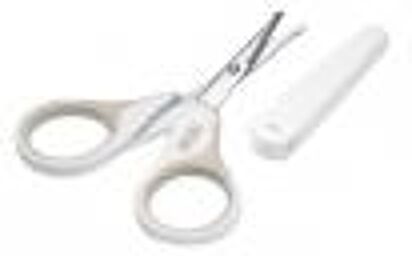 Ciseaux à Ongles & Étui pour Bébé - Blister 1 paire de ciseaux + étui