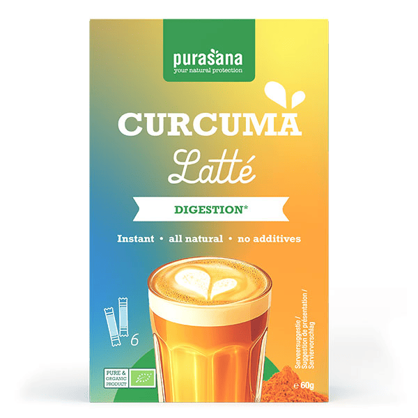 Latté Instantané Curcuma BIO 6 x 10 g