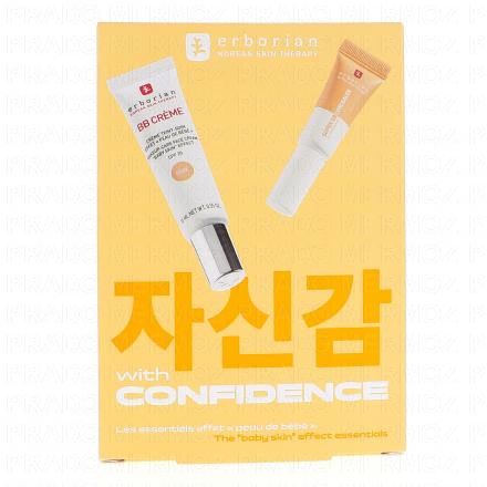 With Confidence Coffret Les Essentiels Effet Peau Bébé Doré