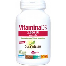 Vitamine D3 2 500Ui 60 Gélules
