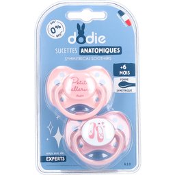 Dodie® Duo sucettes +6 mois Motiv  Duo (Couleur non sélectionnable)