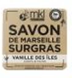 Savon de Marseille Surgras Vanille des Îles 100 Grammes - Pain 100 g