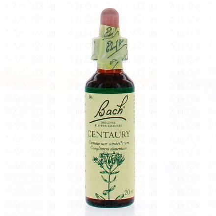 FLEURS DE BACH Original n° 04 Centaury fleur de bach flacon 20ml