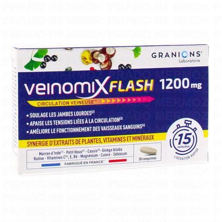 Veinomix flash x30 comprimés