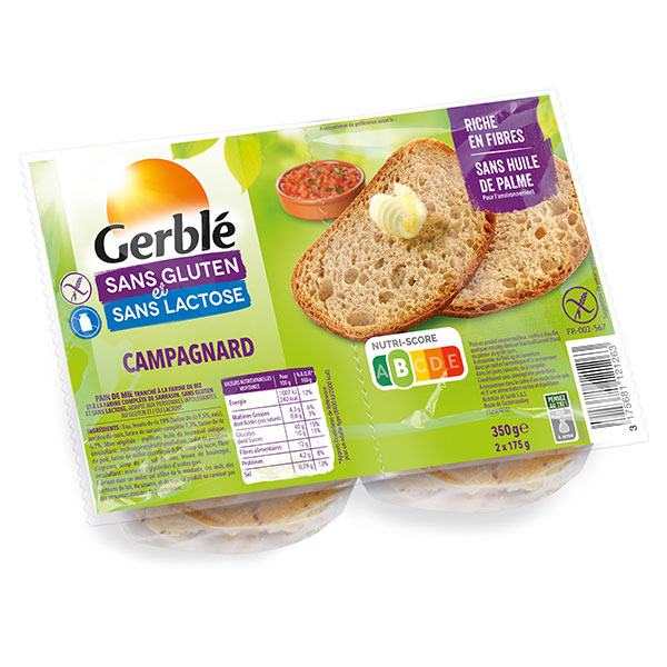 Sans Gluten Pain Campagnard 350g
