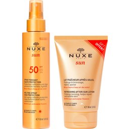 Sun Pack Spray Fondant SPF50 + Lait Fraîcheur Après-Soleil