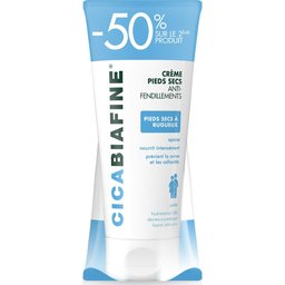 CicaCrème Pieds Secs Anti-Fendillements 2x100ml