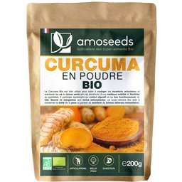 Poudre de curcuma bio