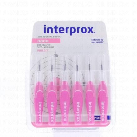 Brossettes interdentaires interproximal nano 0.7 mm