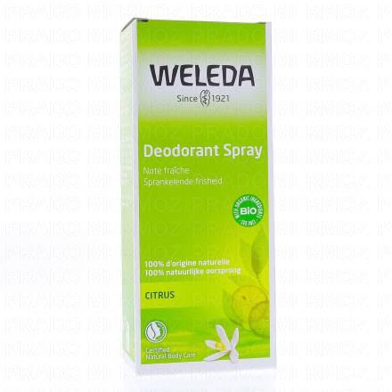 Déodorant au Citrus bio flacon spray 100ml