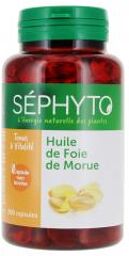 Huile de Foie de Morue 200 Capsules - Pot 200 capsules