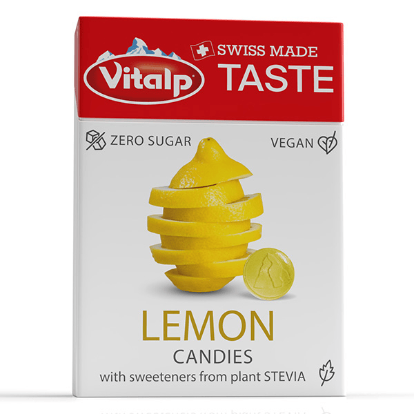 - Bonbons sans sucre - Citron 25g