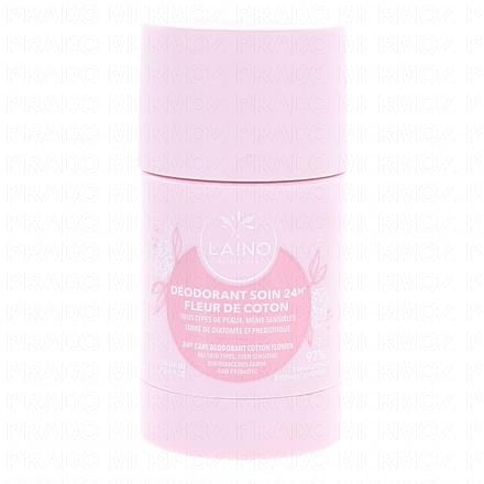 Déodorant soin 24h solide fleur de coton 60g