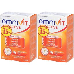 Omnivit Active Prix Réduit | Multivitamine pour Énergie, Immunité & Concentration Mentale