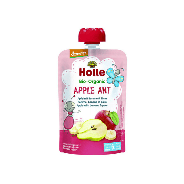 Gourde Pouchy Pomme Banane Poire Bio +6m 100g
