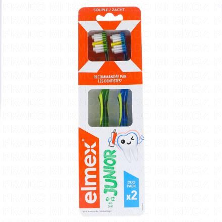 Brosse à dents Anti-Caries Junior x2