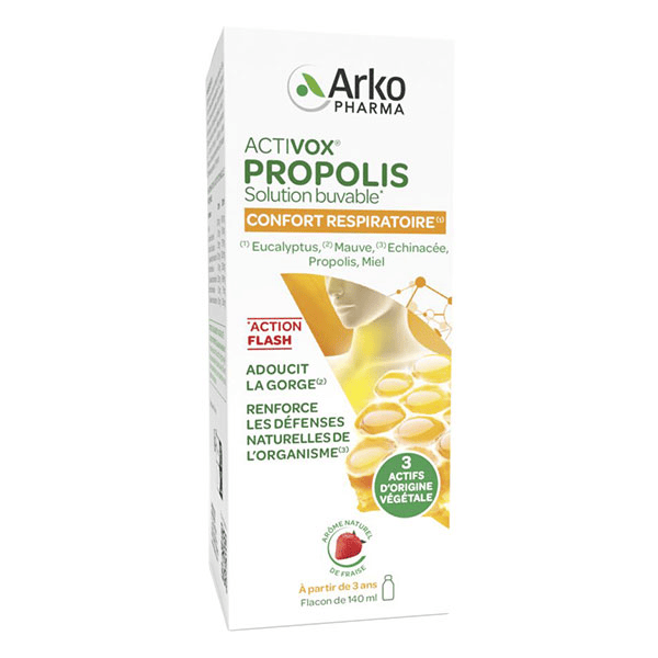 Activox Sirop Propolis et Miel 140ml