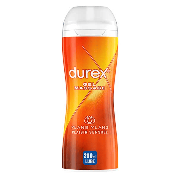 Gel Massage Lubrifiant Sensuel à Base d'Eau 2 en 1 - Ylang Ylang - 200ml