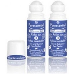 Déo Certifié Bio Roller Aux 3 Huiles Essentielles Lot De 2 x 50 ml