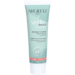 Masque à l'argile verte