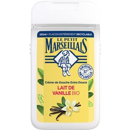 Crème de Douche Extra Douce Lait De Vanille BIO