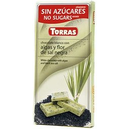 Choco Blanc Sel d'Algues S/G S/A 75g