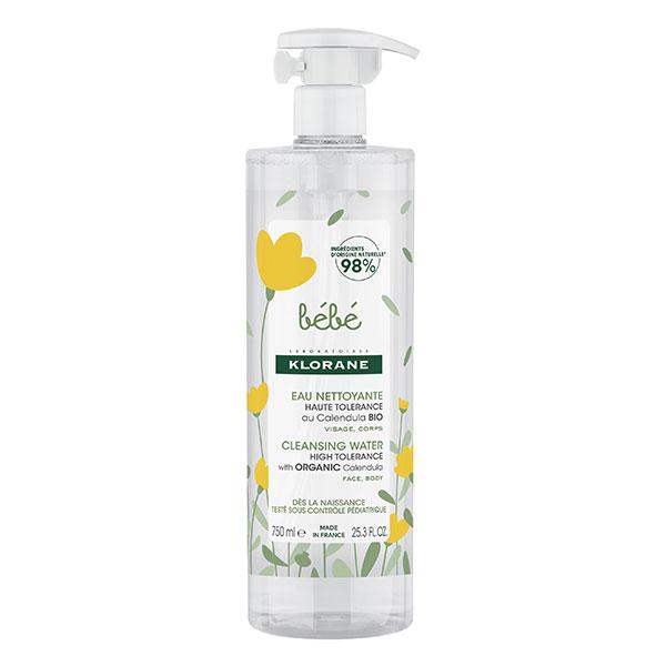 Eau nettoyante sans rinçage Bébé 750 ml