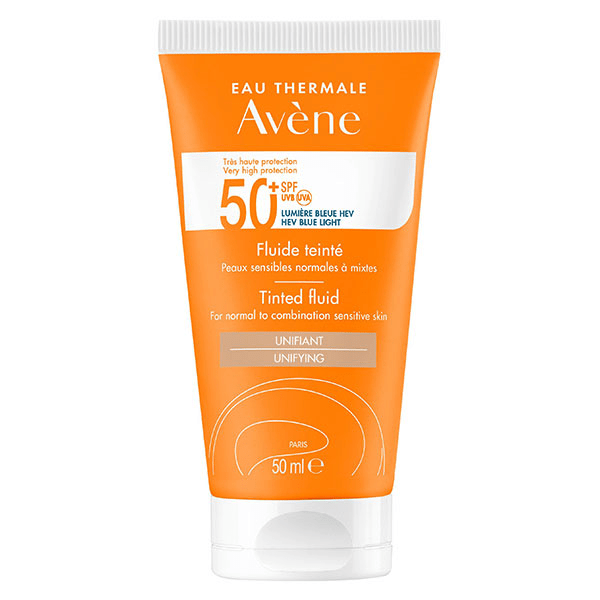 Solaires Fluide Teinté Anti Lumière Bleue SPF50+ 50ml