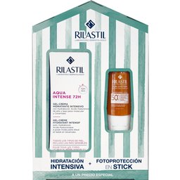 Pack Aqua Intense 72h Gel-Crème 40ml + Sun System Stick Solaire Transparent SPF50+ 8,5g