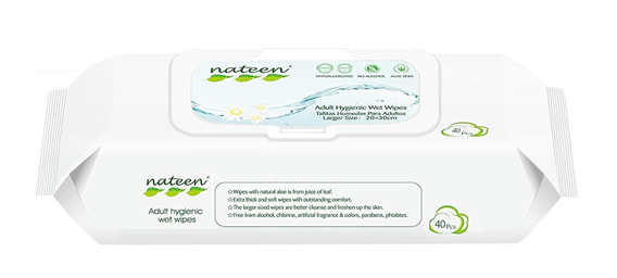 Lingettes à l'aloe vera - 12 paquets de 40 lingettes