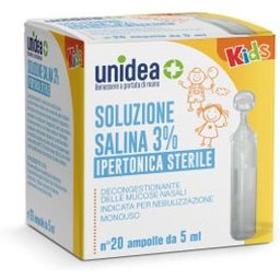 Solution Saline Hypertonique 3% Stérile Enfants 20uts