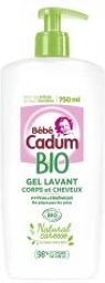 Bébé Gel Lavant Natural Caresse Corps et Cheveux Bio 750 ml - Flacon-Pompe 750 ml