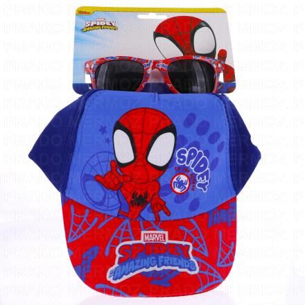 Lunettes de soleil et Casquette spidey taille 51