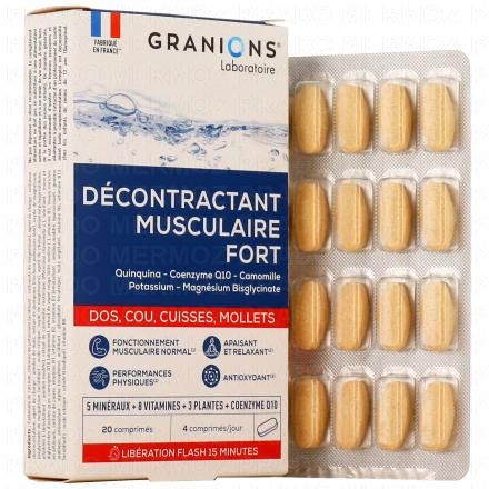 Décontractant Musculaire Fort x20 comprimés
