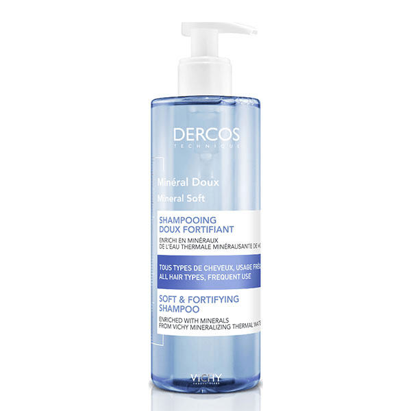 Dercos Shampoing Minéral Doux Fortifiant 400ml
